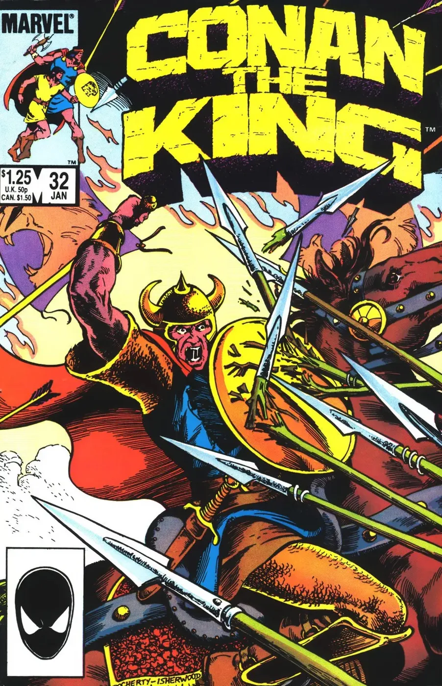 Cover of Conan the King #32
