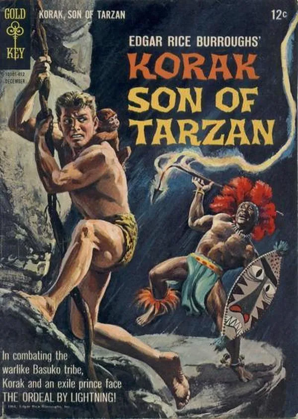 Cover of Edgar Rice Burroughs Korak, Son of Tarzan #6