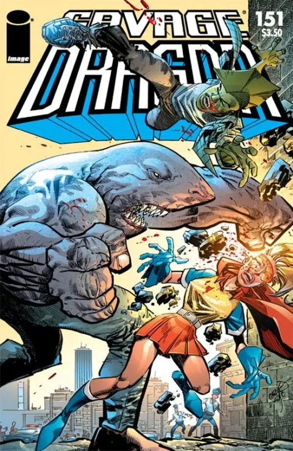 Cover of Savage Dragon #151