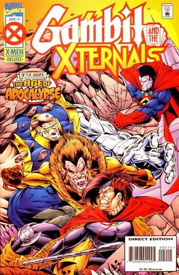 Cover of Gambit & The X-Ternals #2