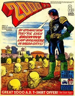 Cover of 2000 AD #18