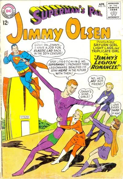 Cover of Superman's Pal, Jimmy Olsen #76