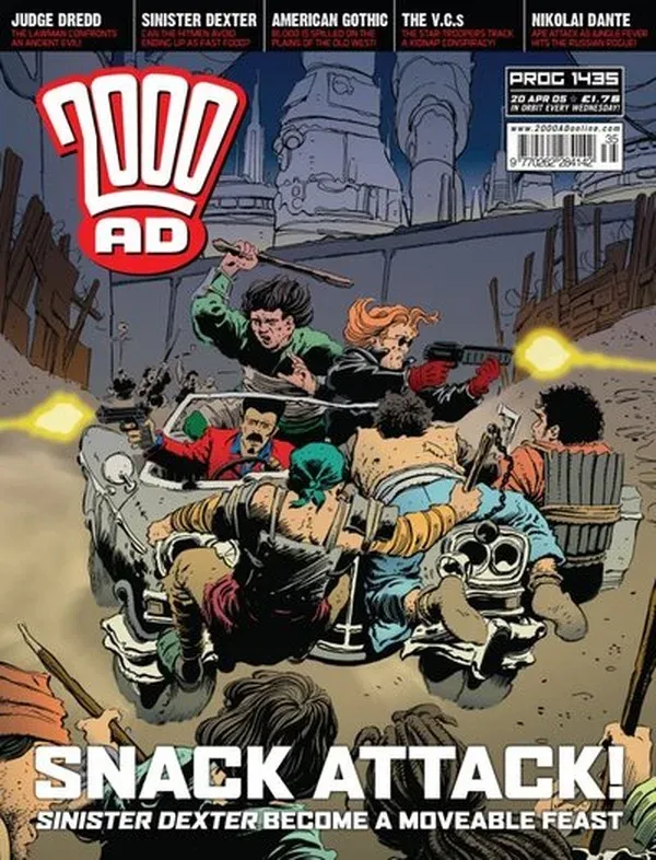Cover of 2000 AD #1435
