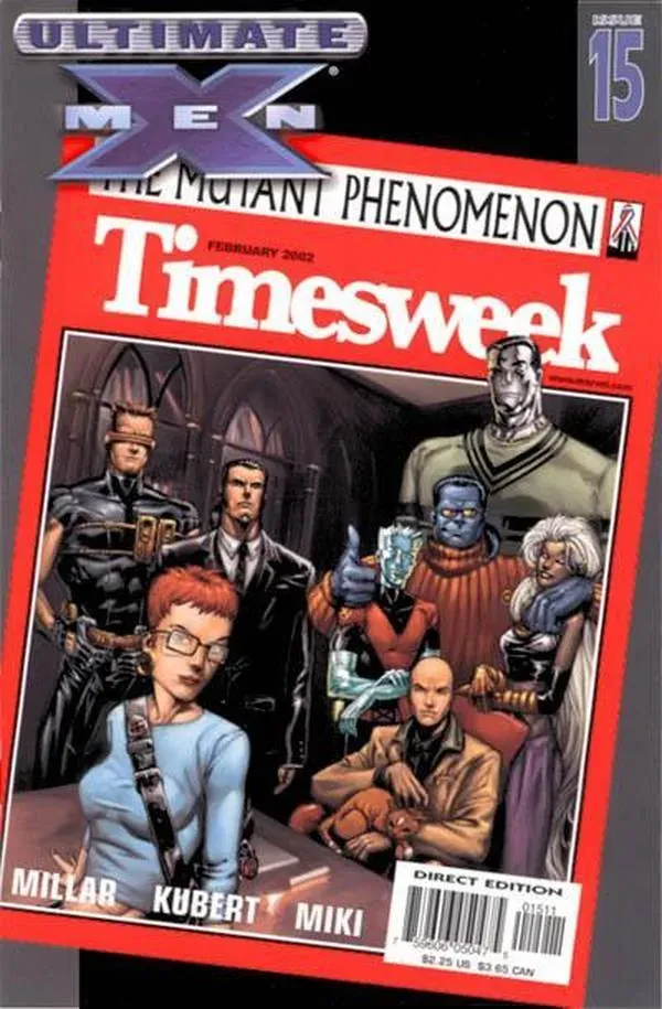 Cover of Ultimate X-Men #15