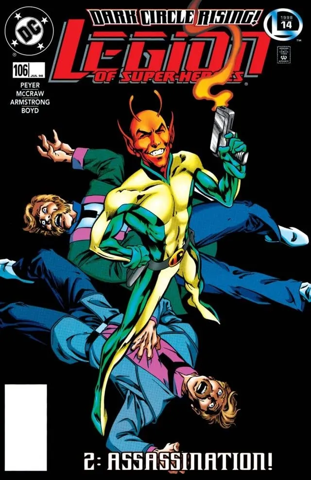 Cover of Legion of Super-Heroes #106