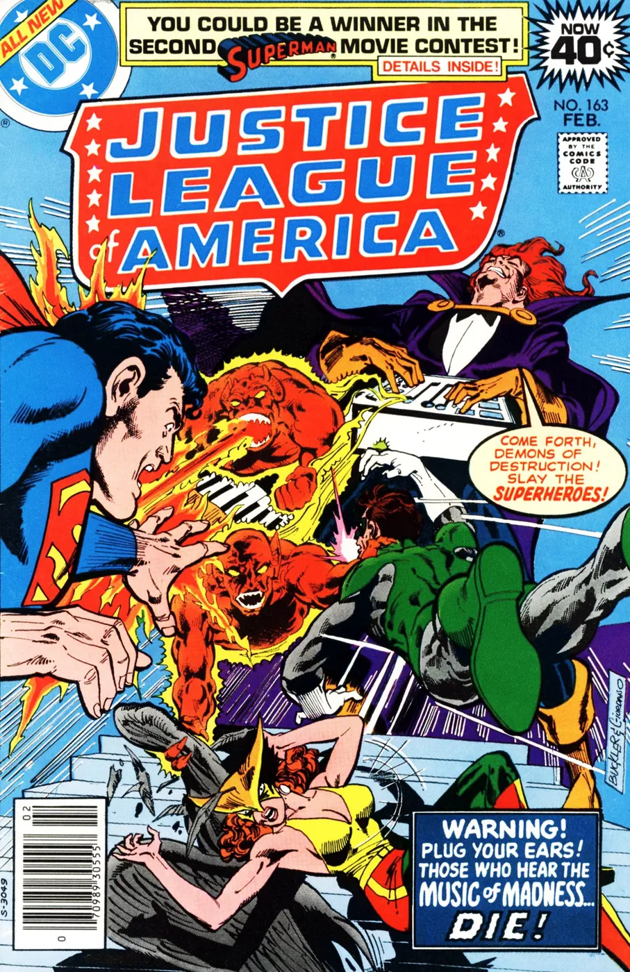 Cover of Justice League of America #163