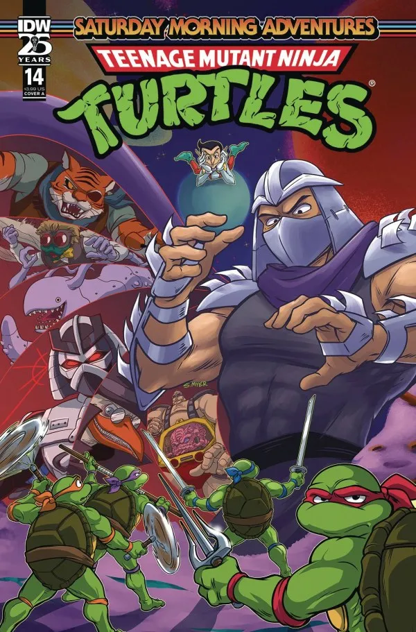 Cover of Teenage Mutant Ninja Turtles: Saturday Morning Adventures #14