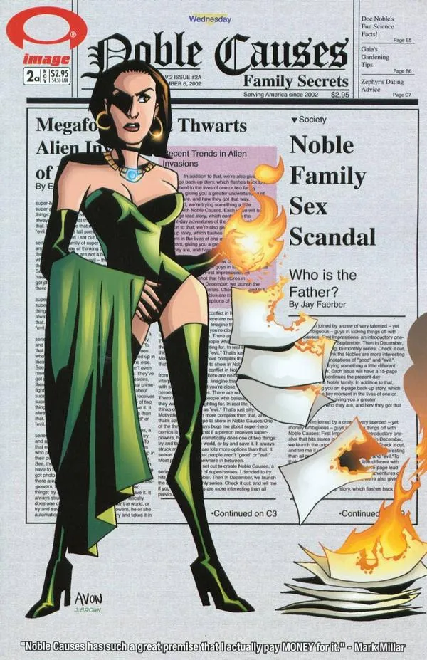 Cover of Noble Causes: Family Secrets #2