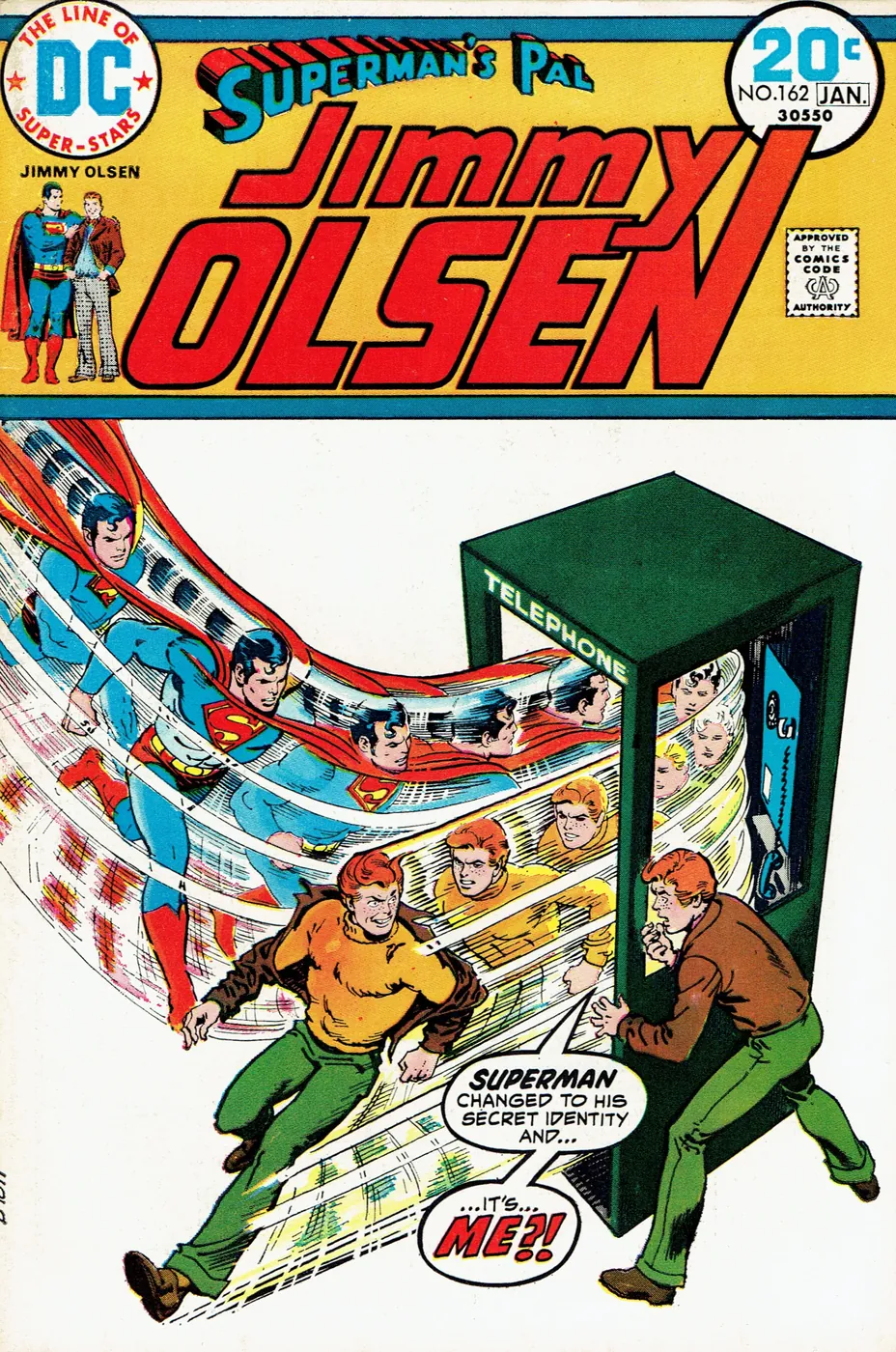 Cover of Superman's Pal, Jimmy Olsen #162