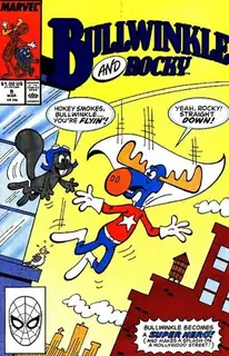 Cover of Bullwinkle and Rocky #9