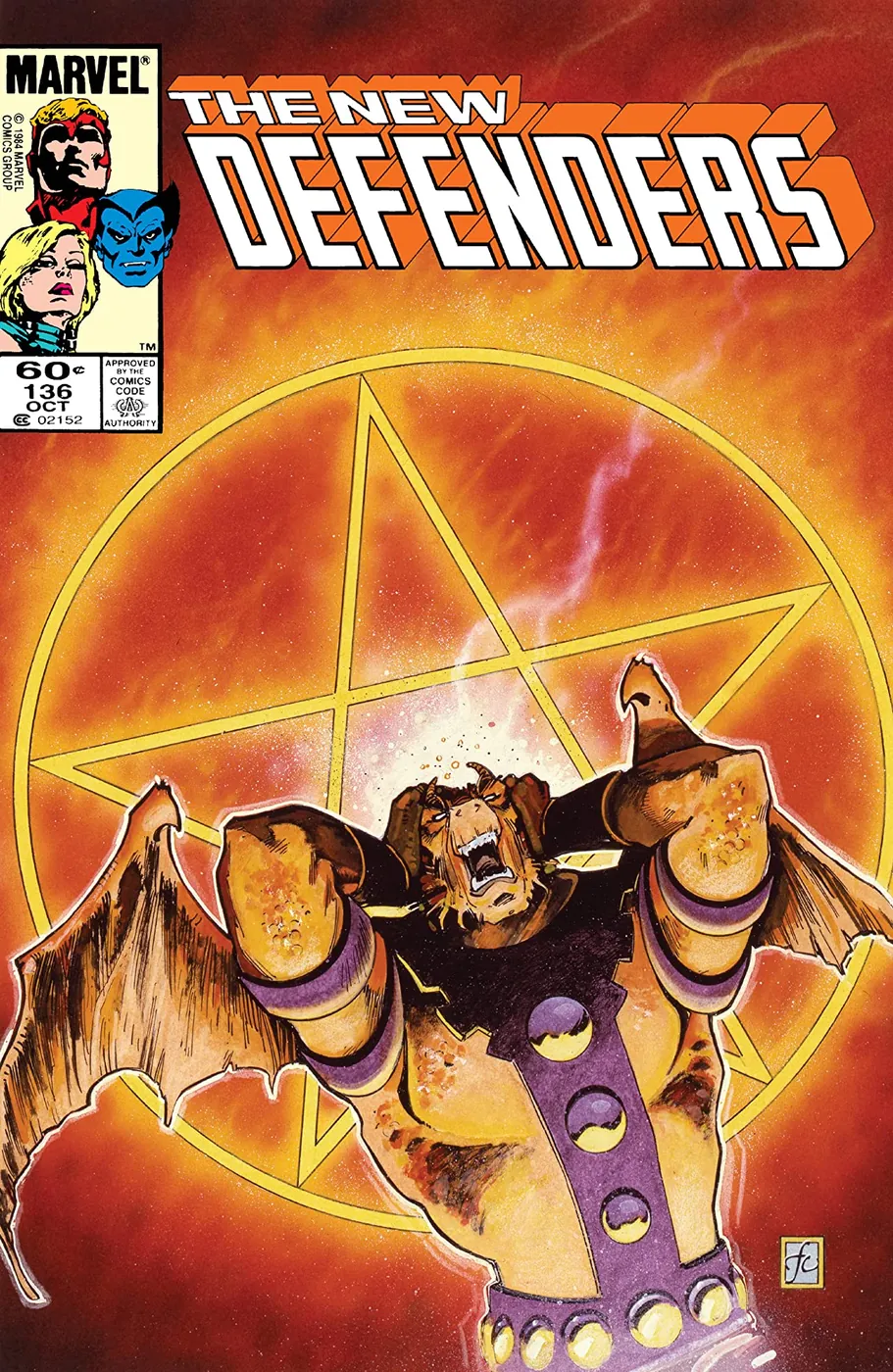 Cover of The Defenders #136