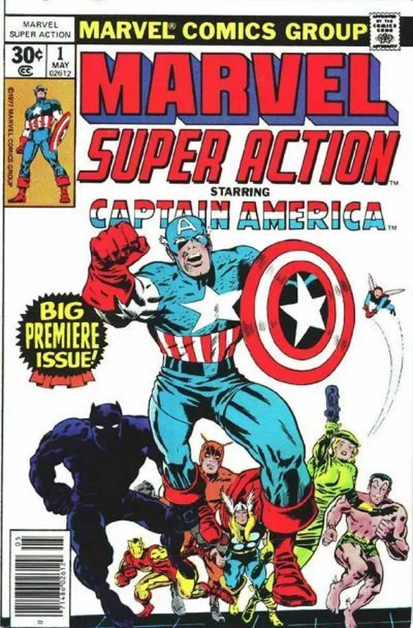 Cover of Marvel Super Action #1