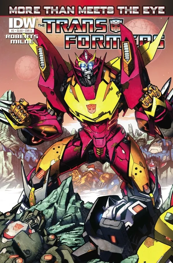 Cover of The Transformers: More Than Meets the Eye #2