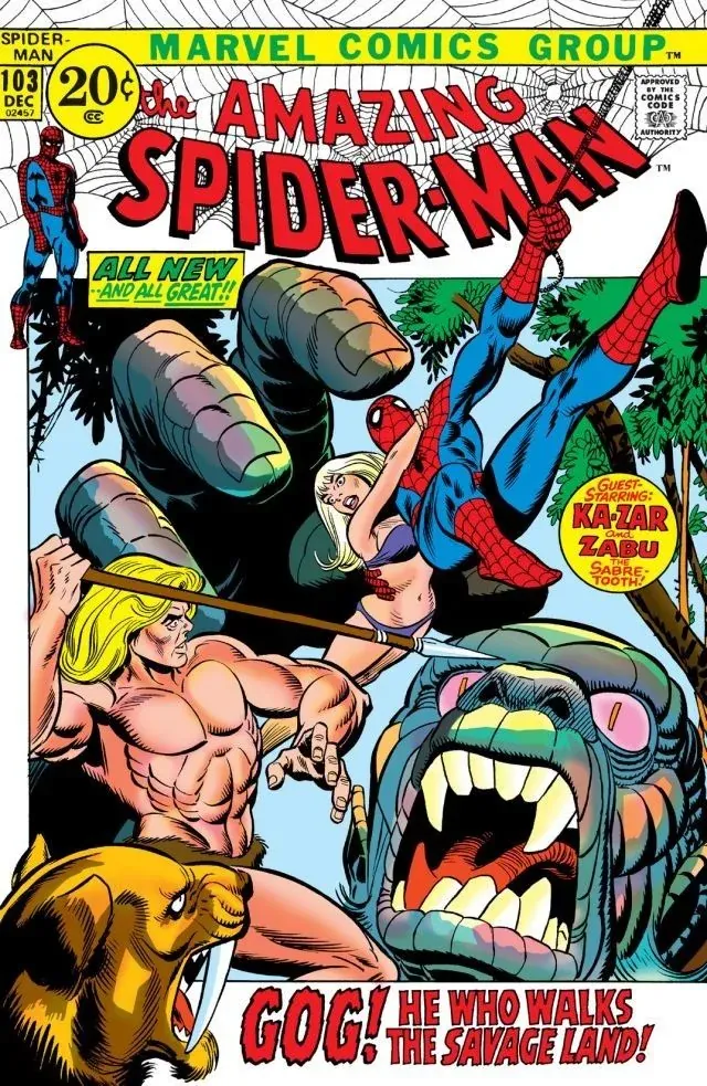 Cover of The Amazing Spider-Man #103