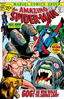Cover of The Amazing Spider-Man #103
