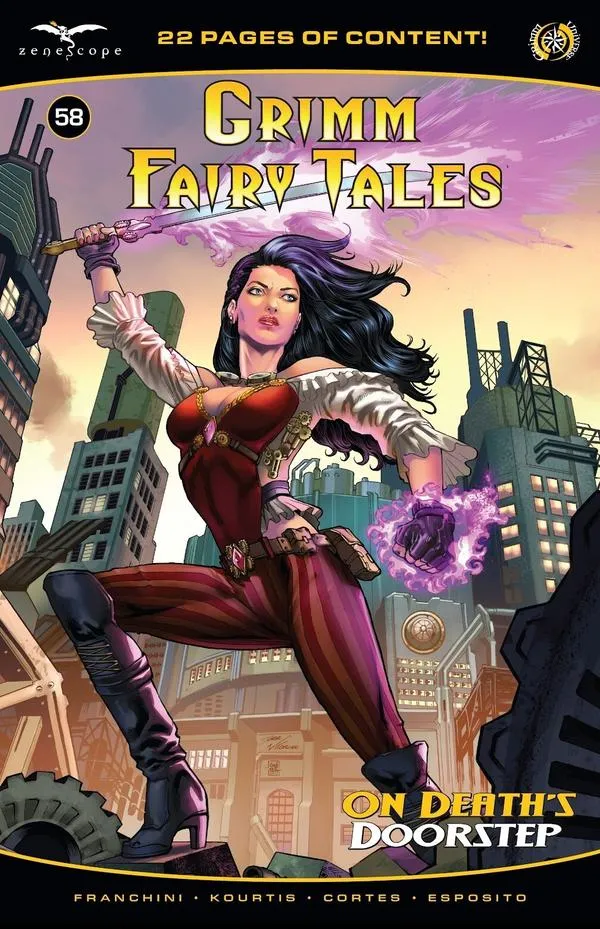 Cover of Grimm Fairy Tales #58