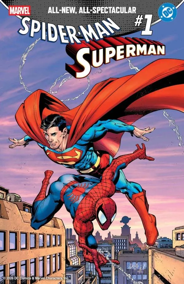 Cover of Marvel / DC: Spider-Man / Superman #1
