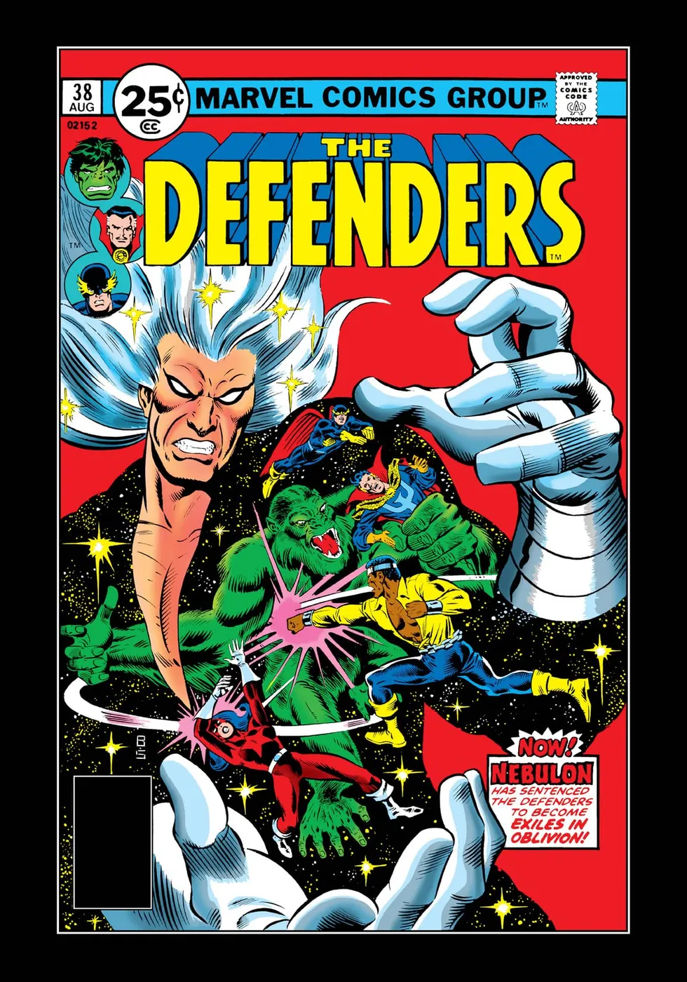 Cover of The Defenders #38
