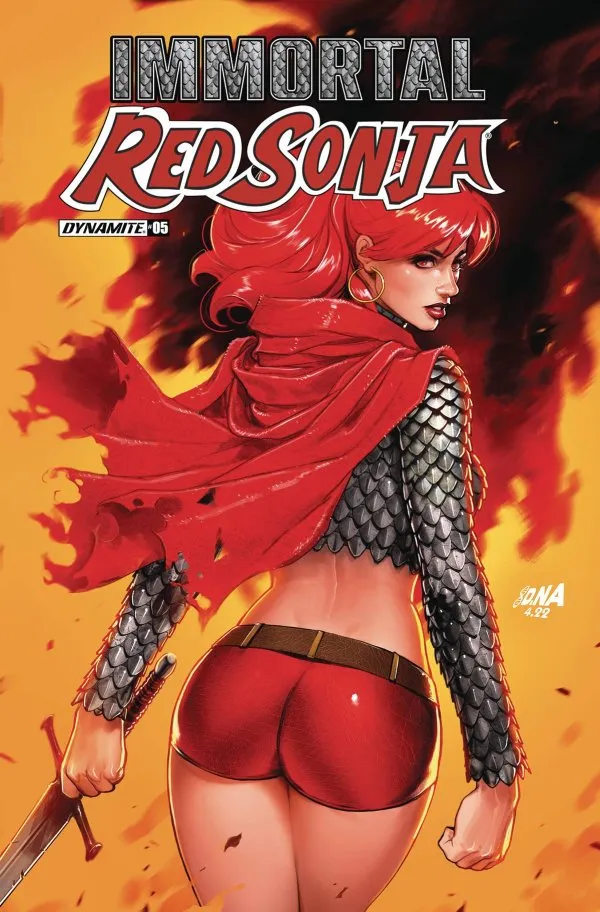 Cover of Immortal Red Sonja #5