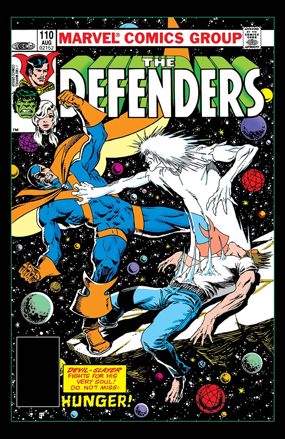 Cover of The Defenders #110