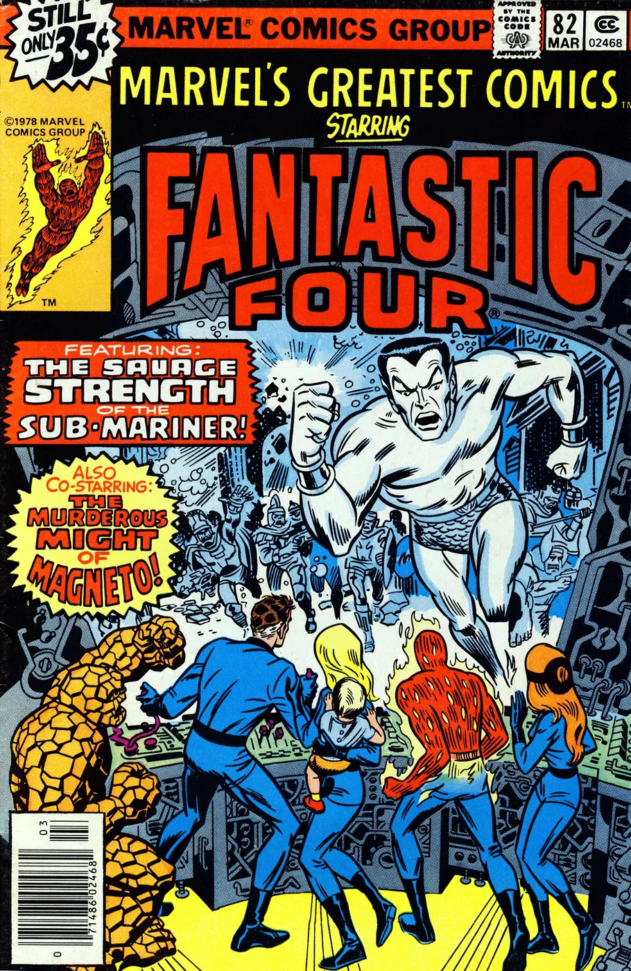 Cover of Marvel's Greatest Comics #82