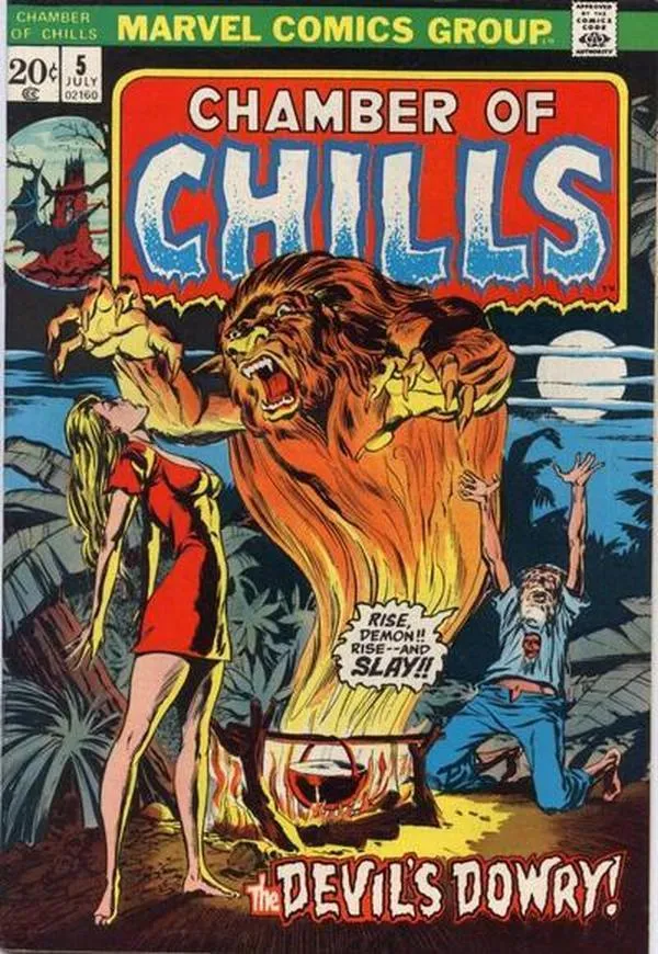 Cover of Chamber of Chills #5
