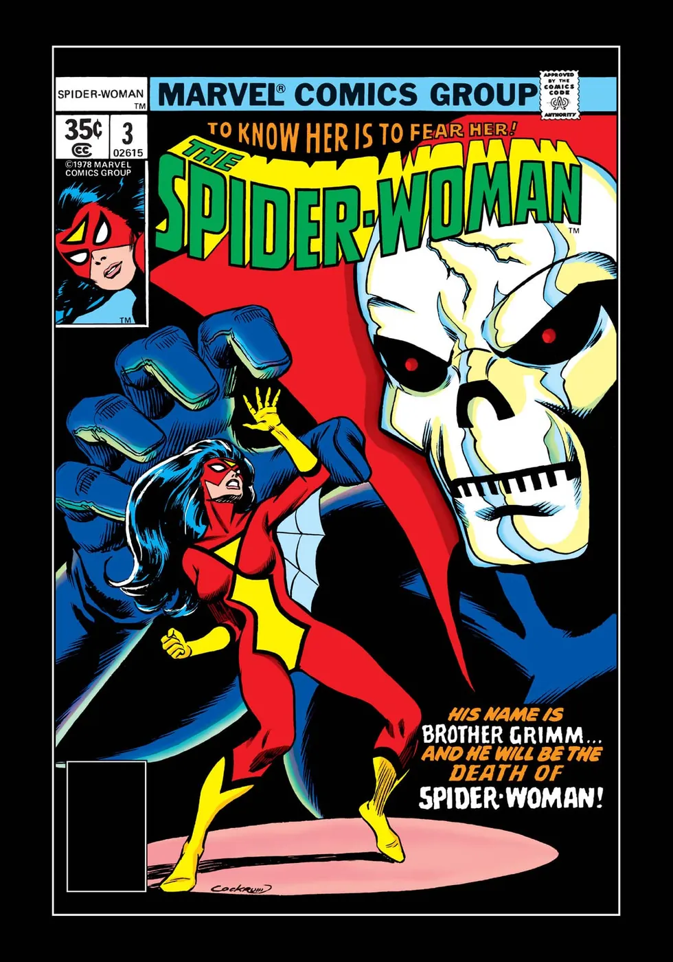 Cover of Spider-Woman #3