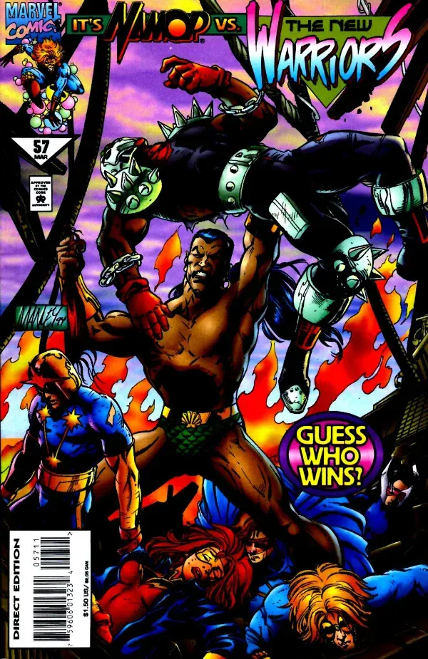 Cover of The New Warriors #57