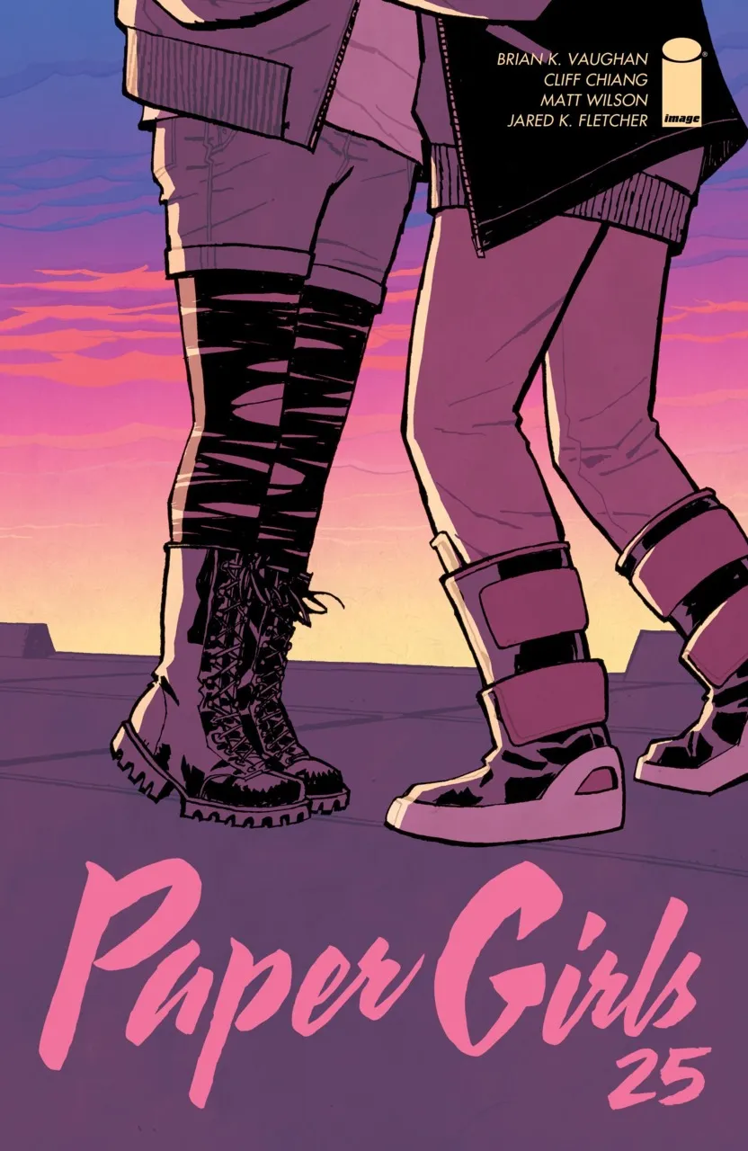 Cover of Paper Girls #25