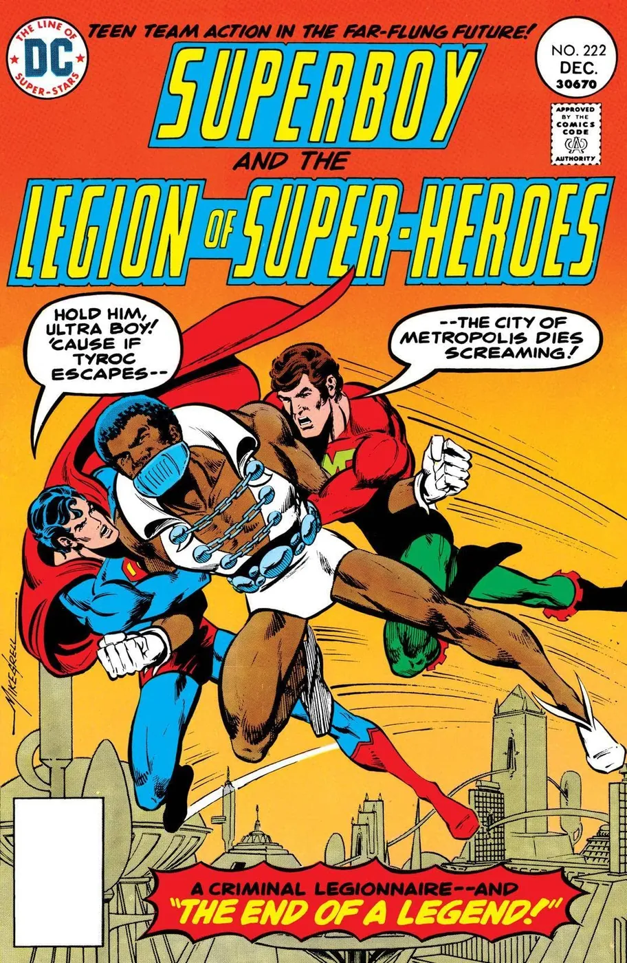 Cover of Superboy #222