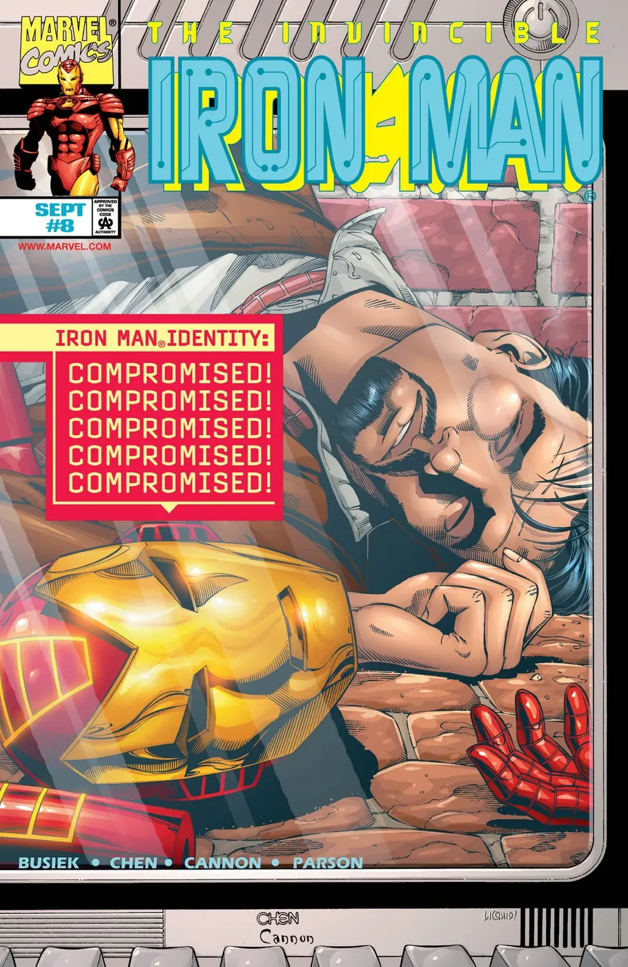 Cover of Iron Man #8