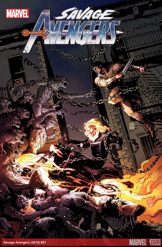 Cover of Savage Avengers #21