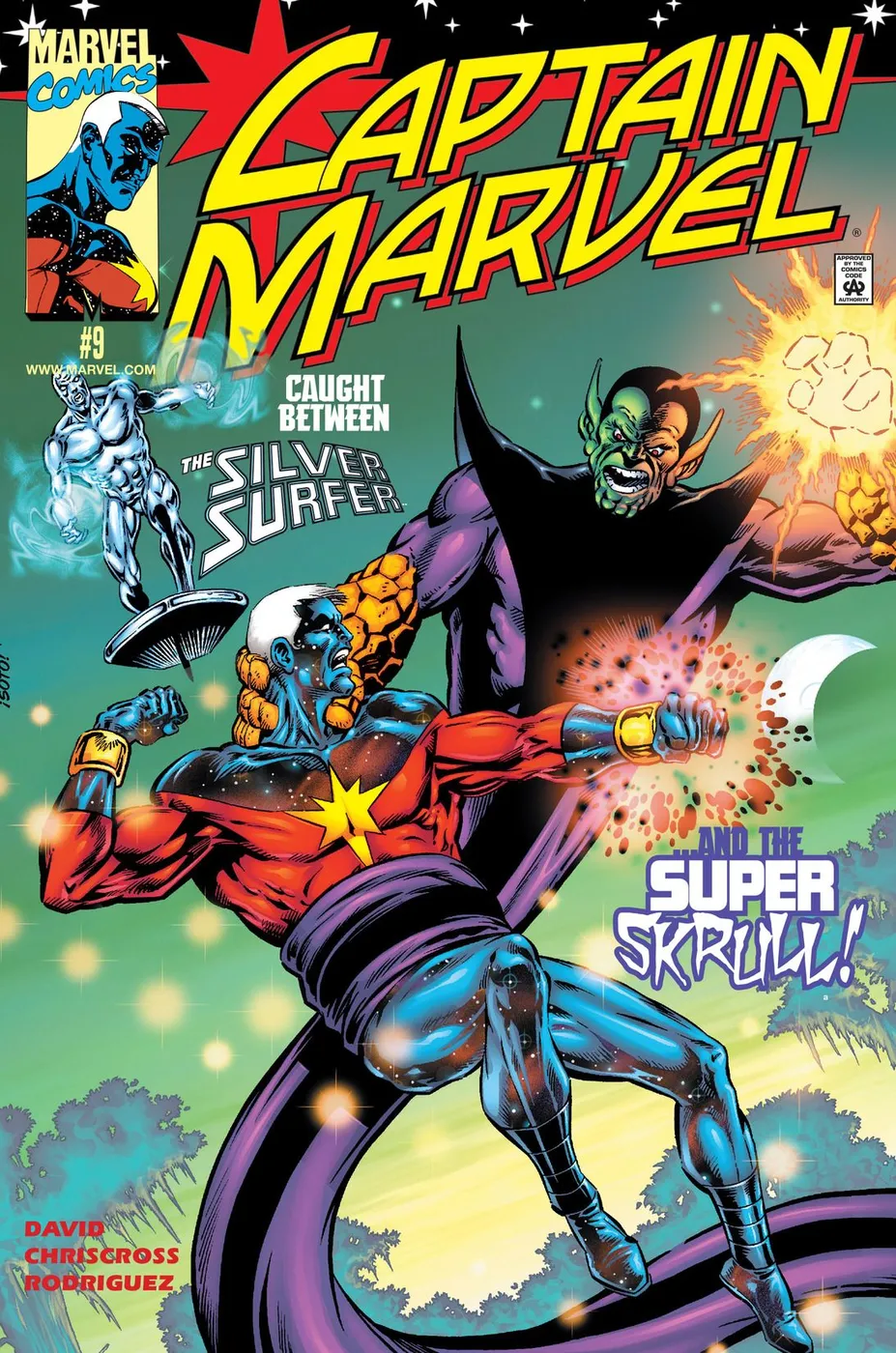 Cover of Captain Marvel #9
