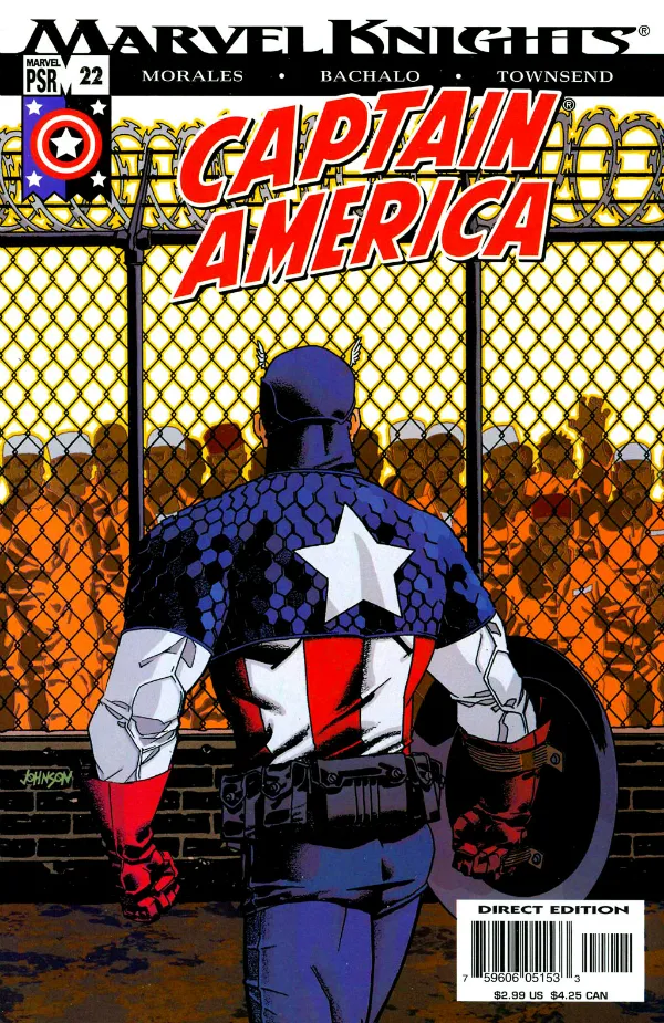 Cover of Captain America #22