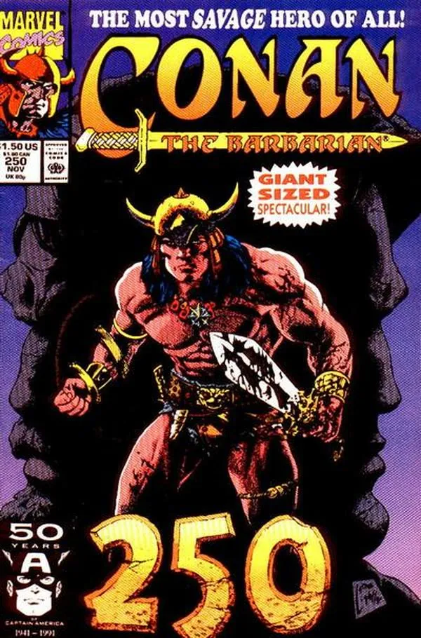 Cover of Conan the Barbarian #250