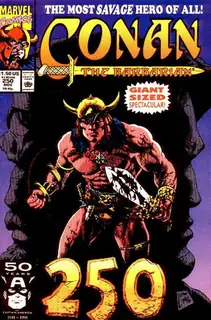 Cover of Conan the Barbarian #250