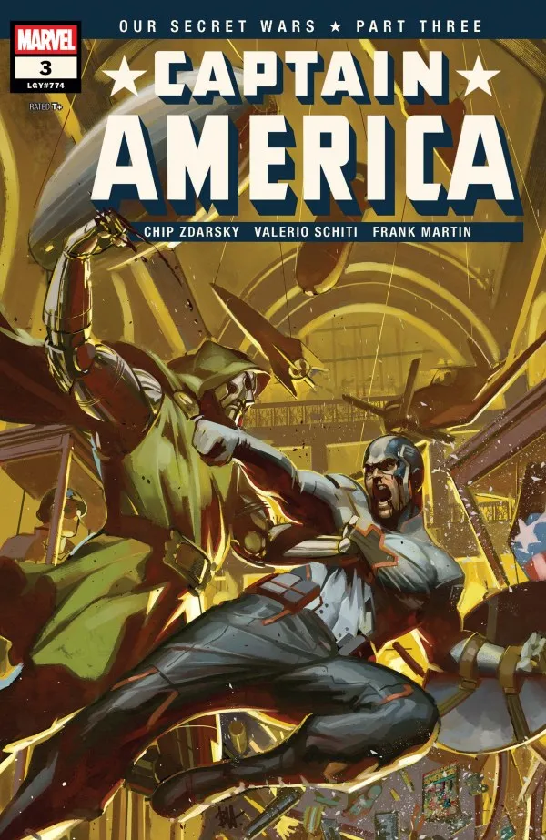 Cover of Captain America #3 (774)