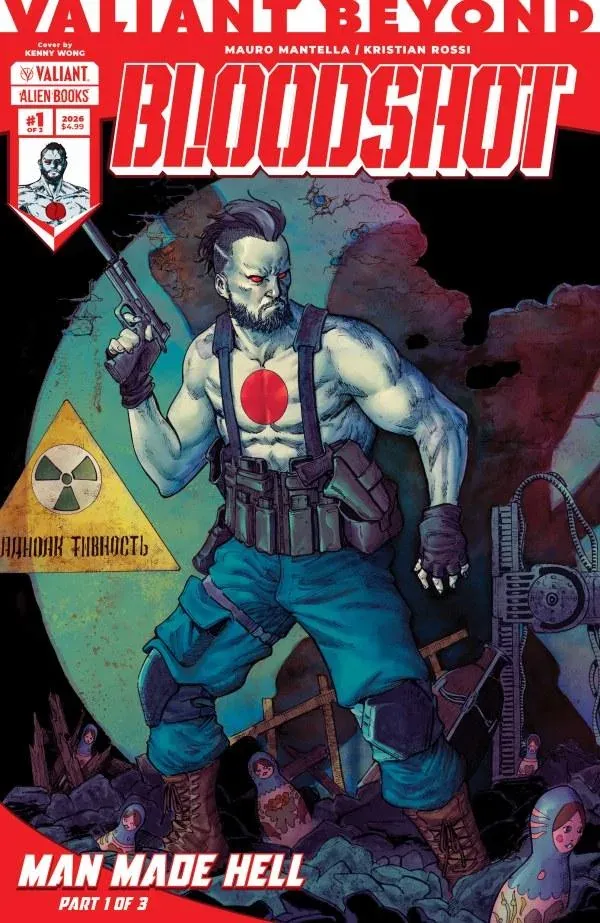 Cover of Valiant Beyond: Bloodshot – Man Made Hell #1
