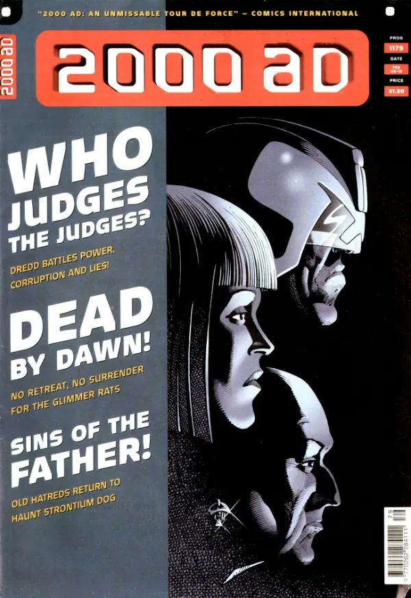 Cover of 2000 AD #1179