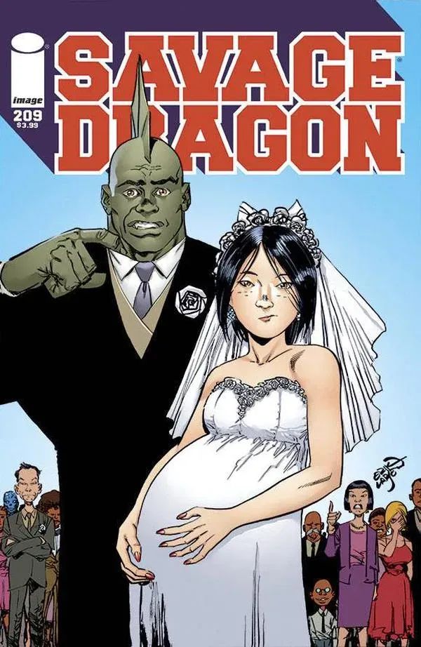 Cover of Savage Dragon #209