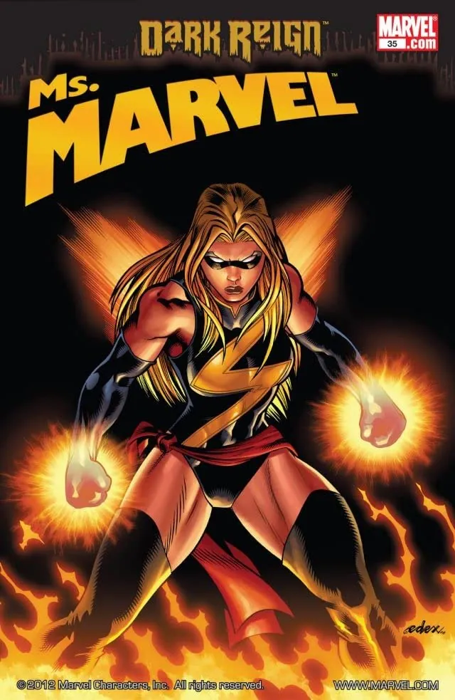 Cover of Ms. Marvel #35