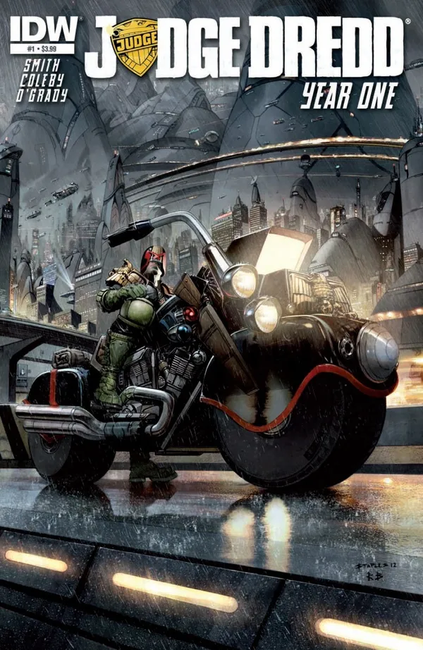 Cover of Judge Dredd: Year One #1