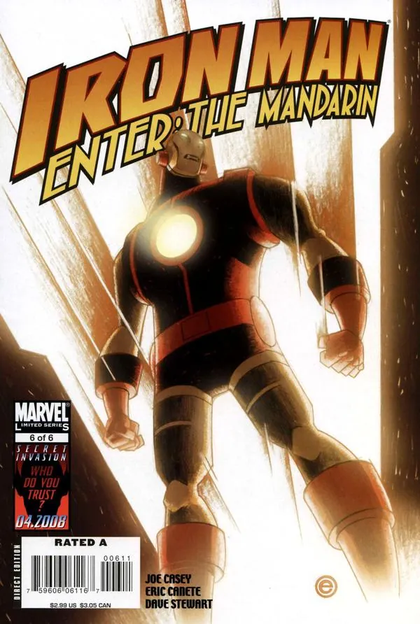 Cover of Iron Man: Enter the Mandarin #6