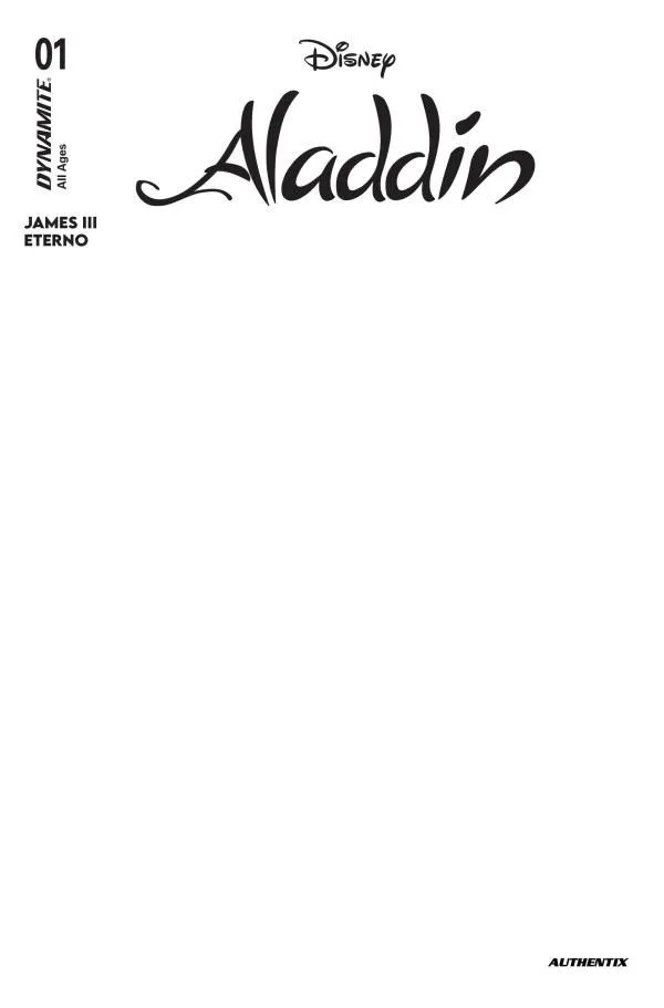 Cover of Aladdin #1