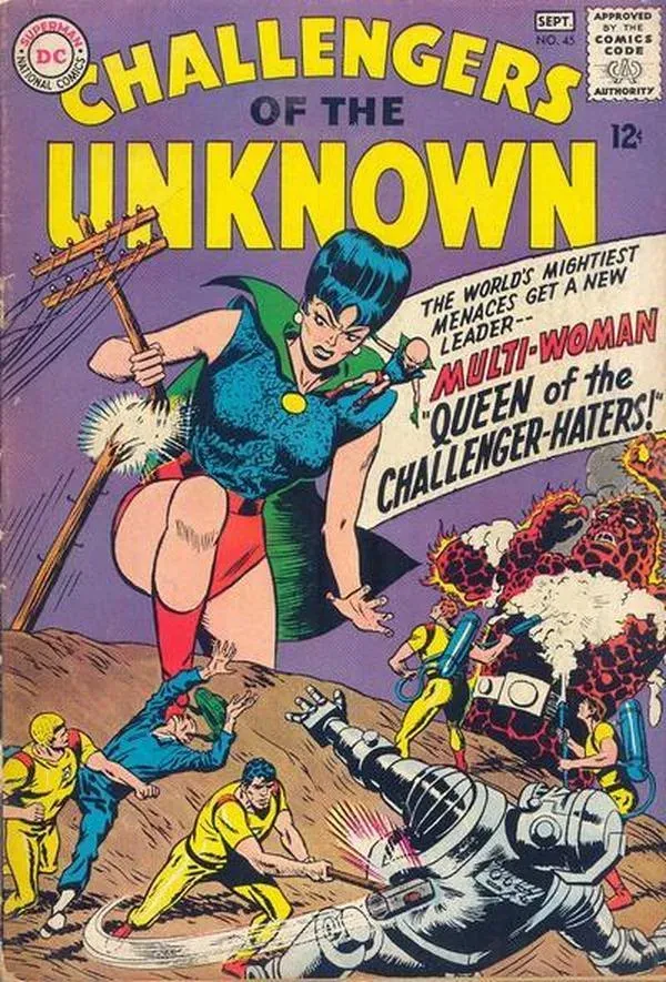 Cover of Challengers of the Unknown #45