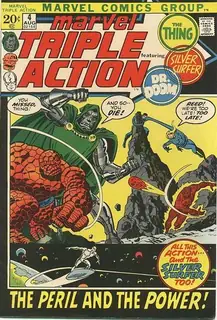 Cover of Marvel Triple Action #4