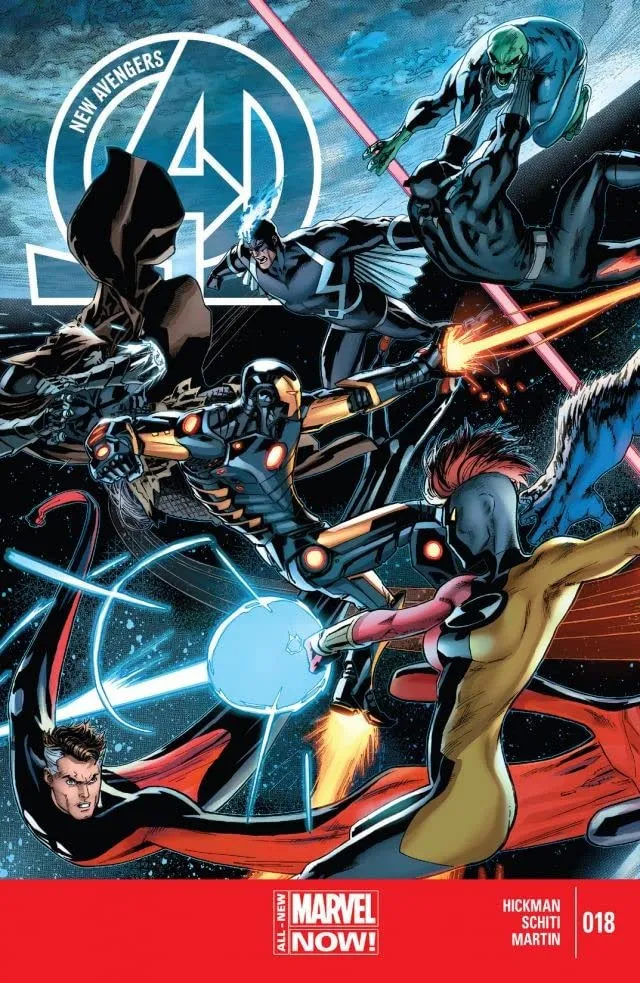 Cover of New Avengers #18
