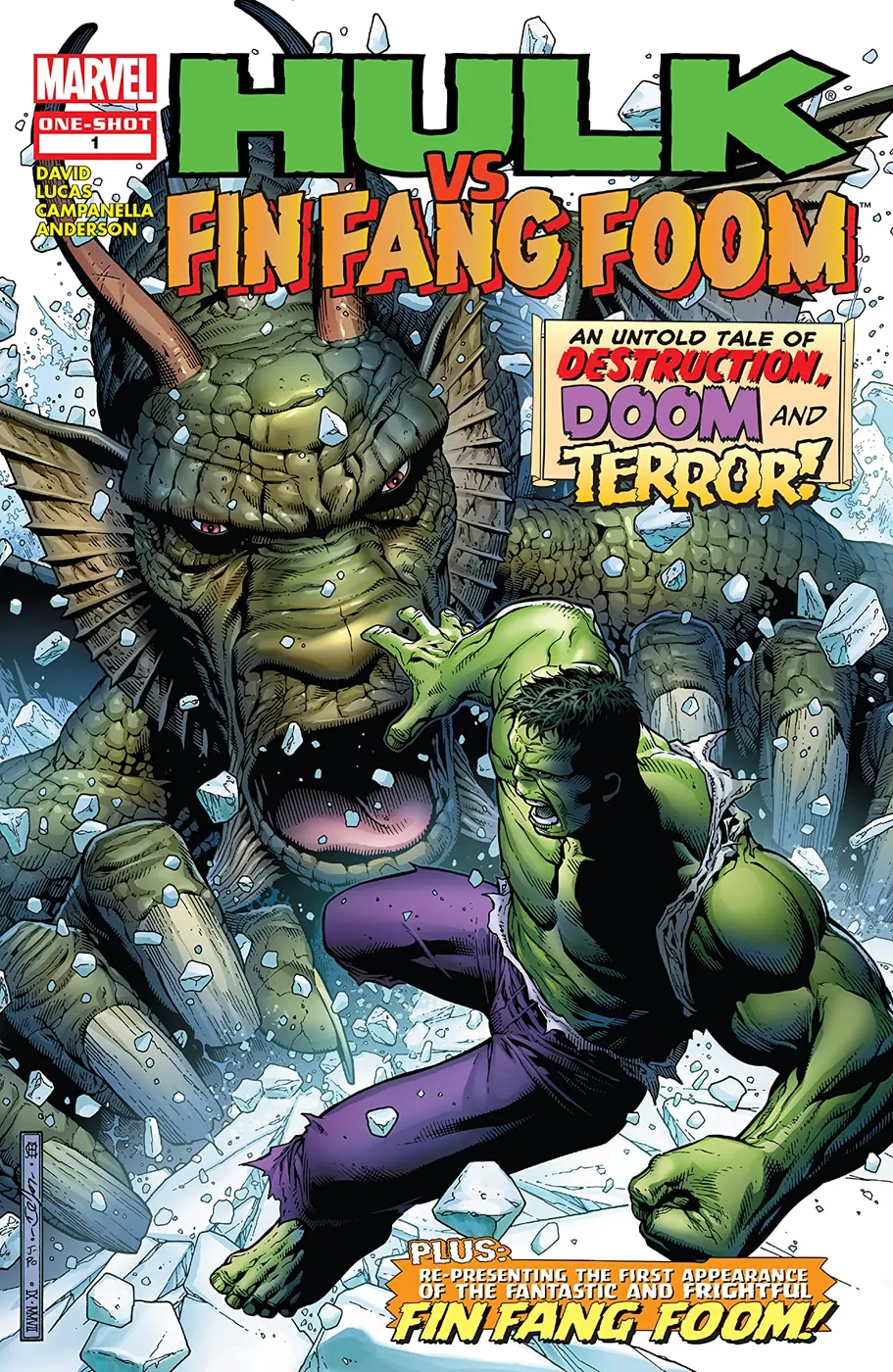 Cover of Hulk vs. Fin Fang Foom #1