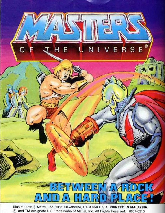 Cover of Masters of the Universe: Between a Rock and a Hard Place! #1