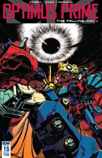 Cover of Optimus Prime #15